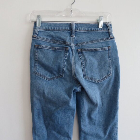 J. CREW Essential Straight Jean in All-Day Stretch Blue Mist Wash - Size 24 - Picture 6 of 14